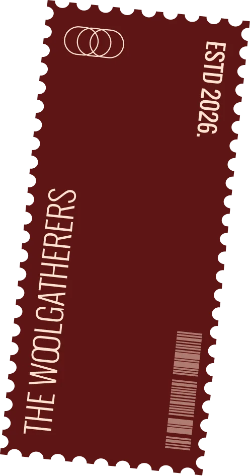 The Woolgatherers stamp